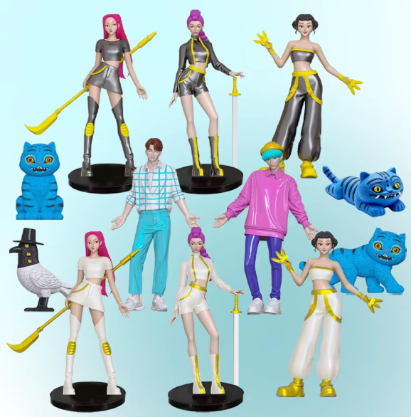 Kpop Demon Hunters Figure Model Toy