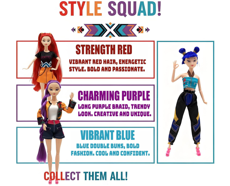 Kpop Demon Hunters Figure Model Toy