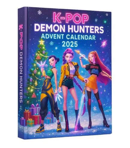 Calendriers l'avent Kpop, chasseurs de démons, décoration de bureau, cadeaux de noël pour enfants, 2025