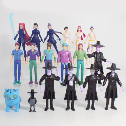 Set Kpop Demon Hunters Figure Model Toy